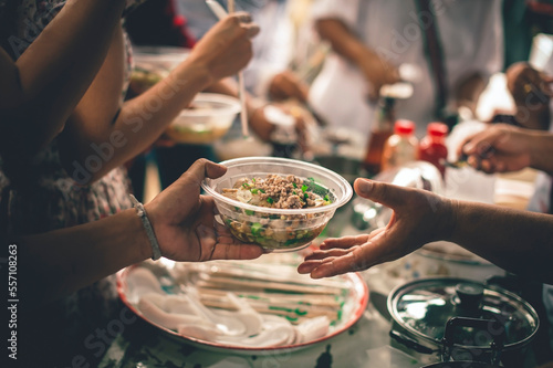 Sharing food for the hungry homeless: the concept of a sharing society.
