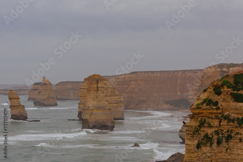 Twelve Apostles on the Great Ocean Road, Port Campbell, Victoria. 