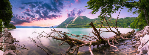 Walchensee on Summer Evening