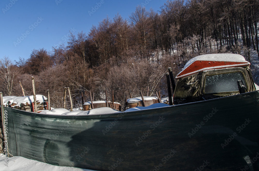 Naklejka premium Retorty