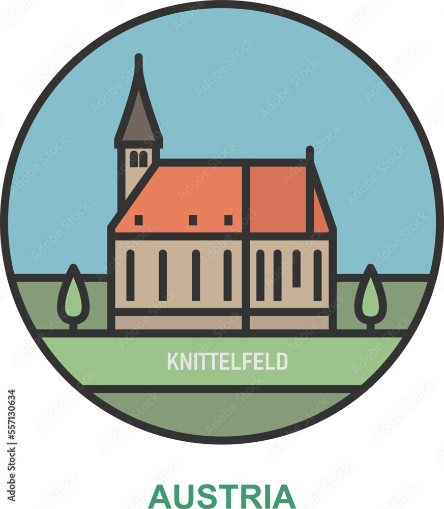 Knittelfeld. Cities and towns in Austria