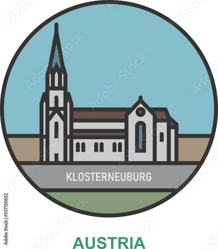 Klosterneuburg. Cities and towns in Austria