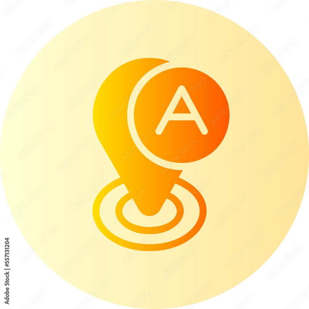 start gradient icon Stock Vector | Adobe Stock