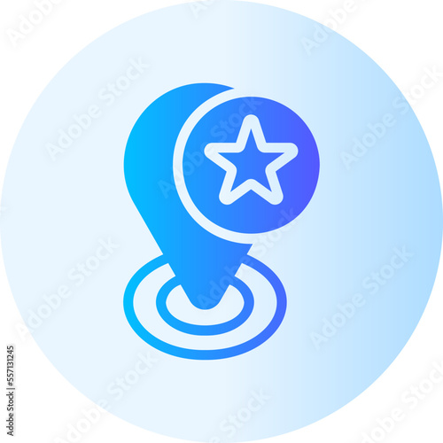 favourite gradient icon