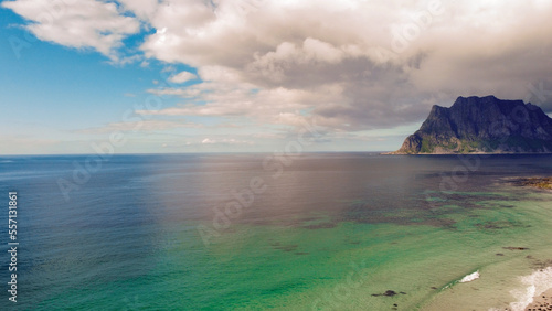 Norway, lofoten, rocks water