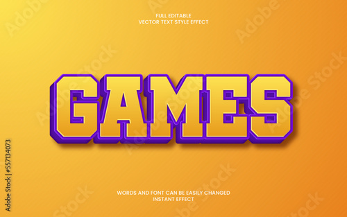 Games Text Effect