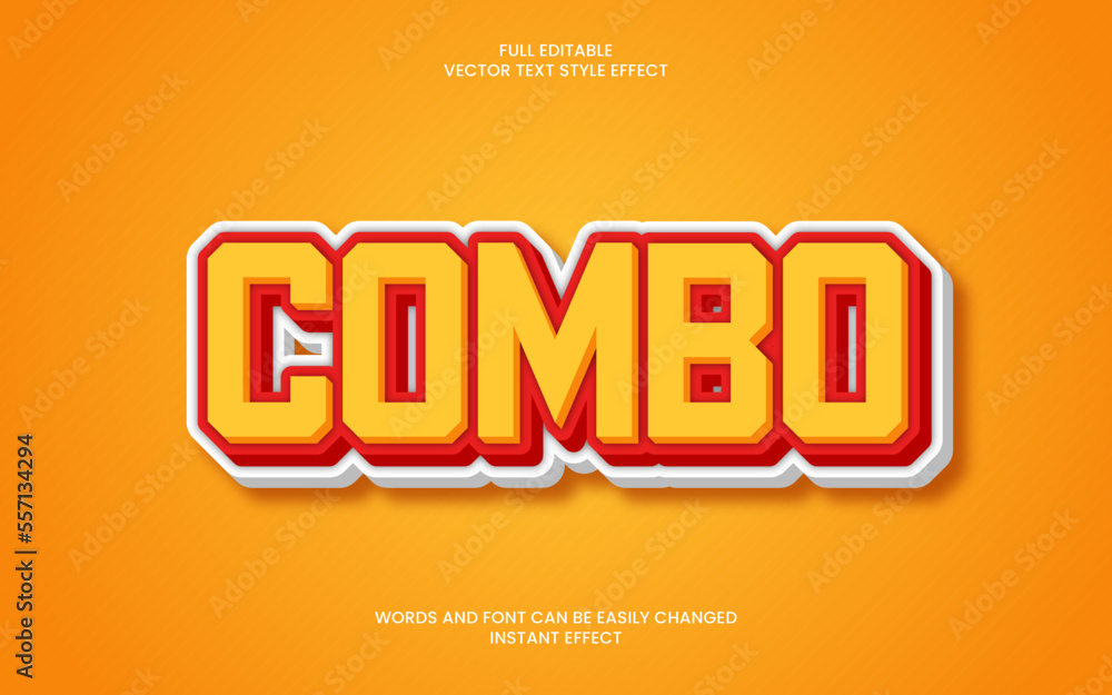 Combo Text Effect