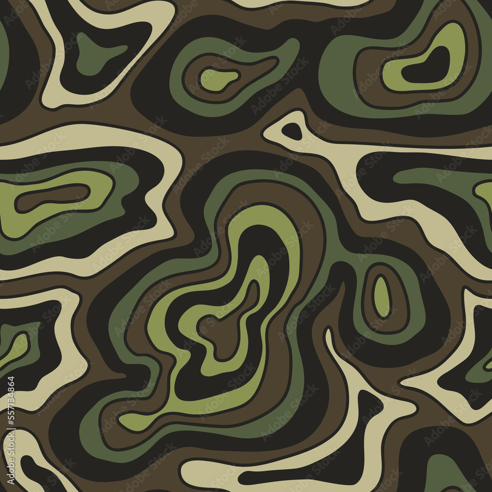 Abstract hand drawn doodle seamless pattern. Endless camo spots texture. Vector background. Abstract hand drawn doodle seamless pattern. Endless camo spots texture. Vector background.