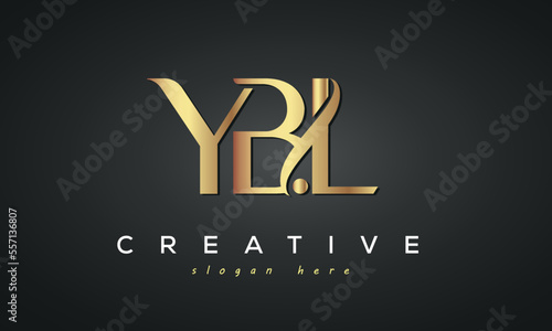 YBL creative luxury logo design photo