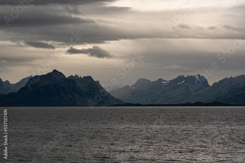 norway, lofoten, rocks, water, norwegian sea