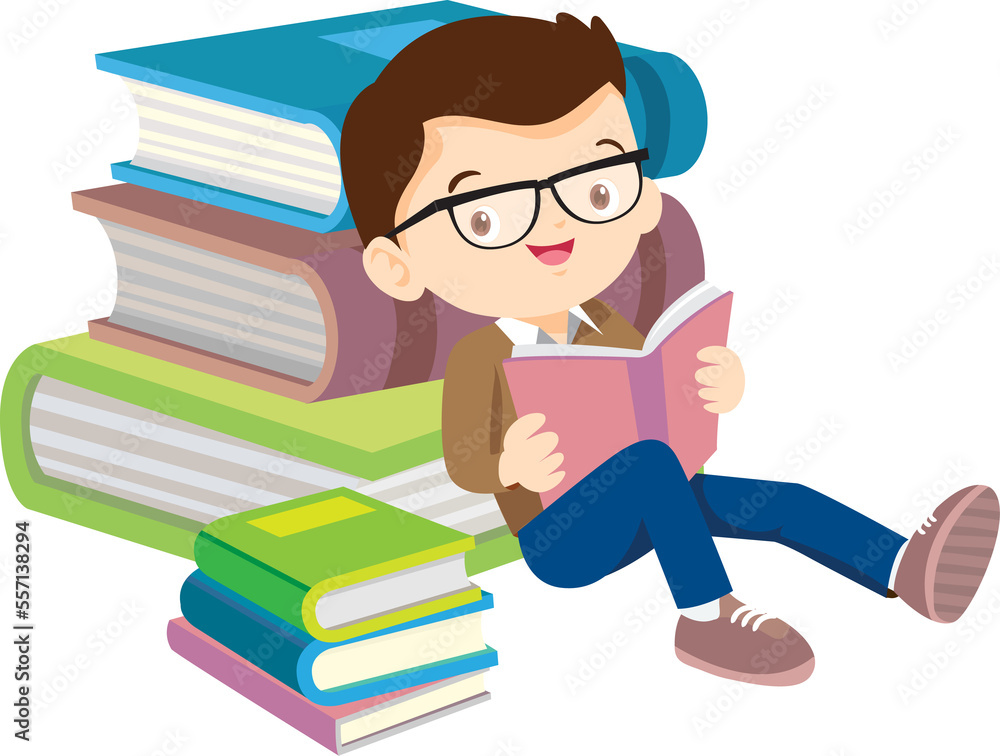 back to school with kids reading book education happy children concept back to school with kids reading book education happy children concept