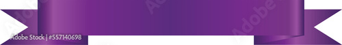 Purple Ribbon Scroll