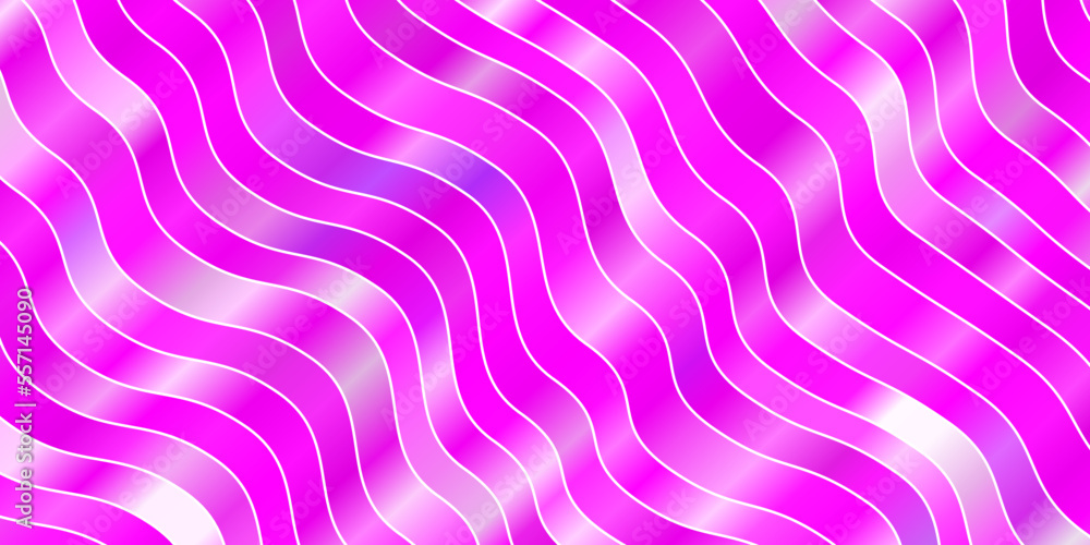 Obraz premium Light Purple, Pink vector pattern with lines.