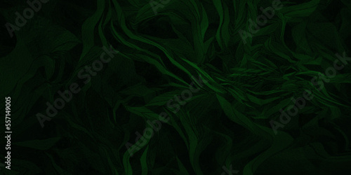 Green abstract background . Dark color backdrop rough art background with surface wallpaper . 
