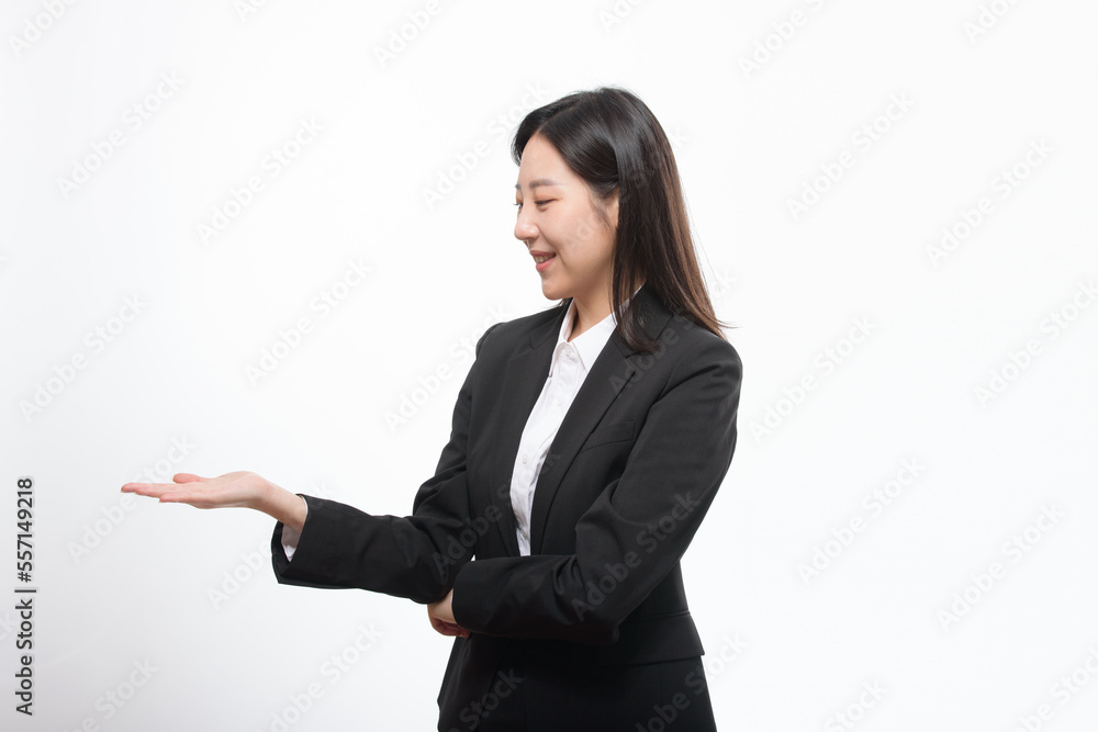 Portrait of successful business asian over white background Portrait of successful business asian over white background