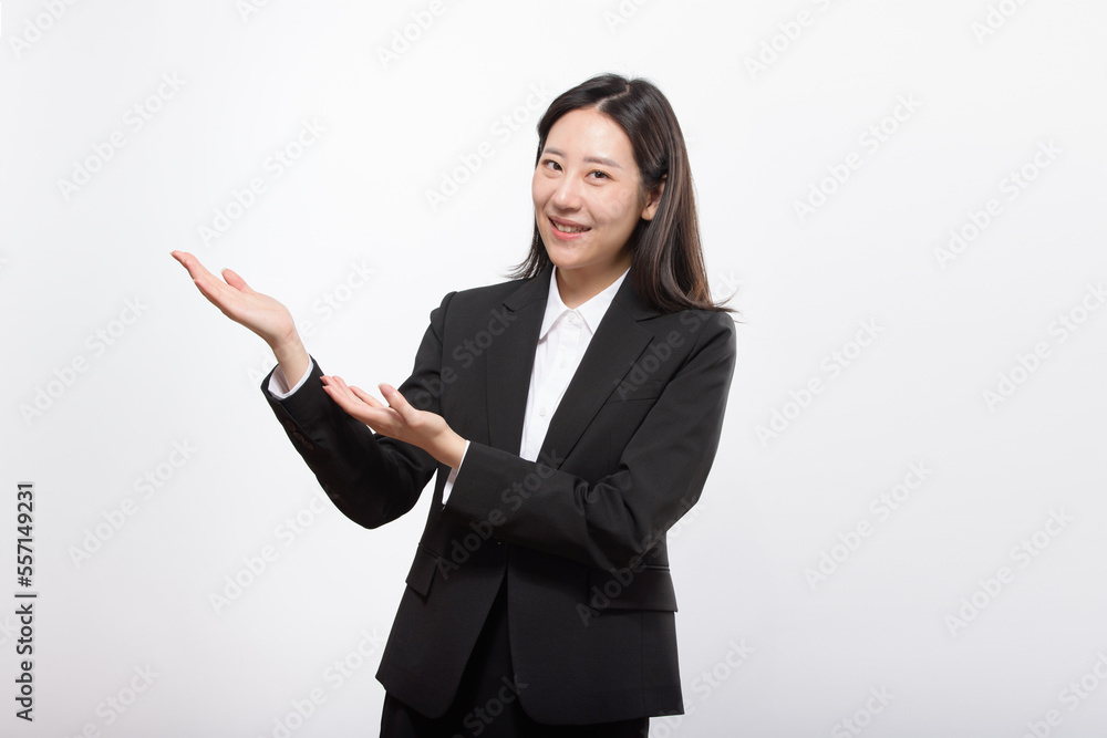 Portrait of successful business asian over white background Portrait of successful business asian over white background