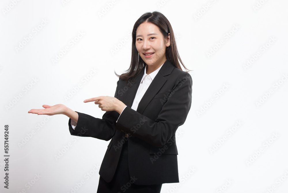 Portrait of successful business asian over white background Portrait of successful business asian over white background