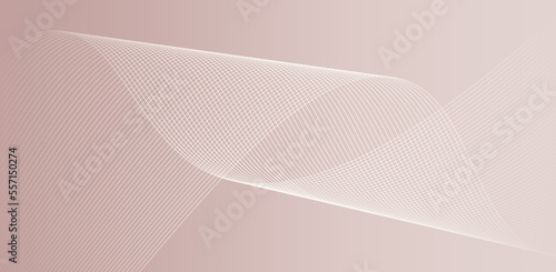 Flowing curved texture vector background