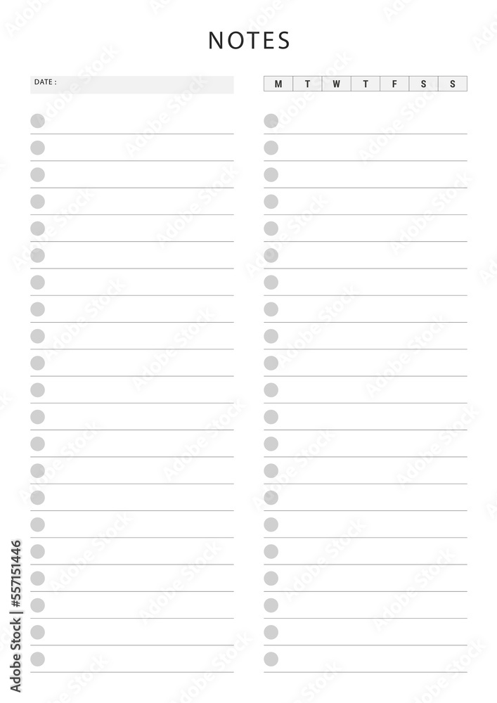Business Planner Templates notes Business Planner Templates notes