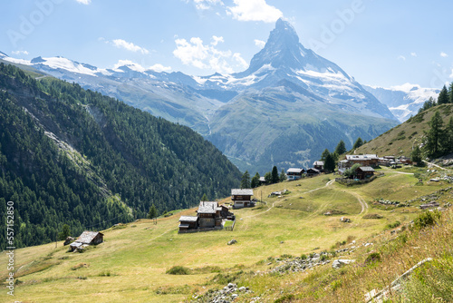 Matterhorn peak, Zermatt,  Switzerland