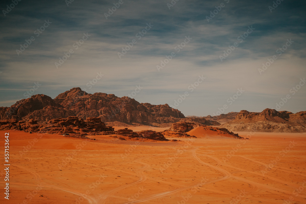 Wadi Rum - obrazy, fototapety, plakaty 