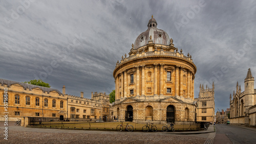 Photographie de paysage urbain de la Bodleian Library à Oxford, 