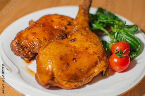 テリヤキチキンレッグ