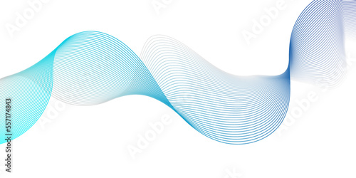 Abstract white paper wave background and abstract gradiant and white wave curve lines banner background design. Vector illustration. Modern template abstract design flowing particles wave.