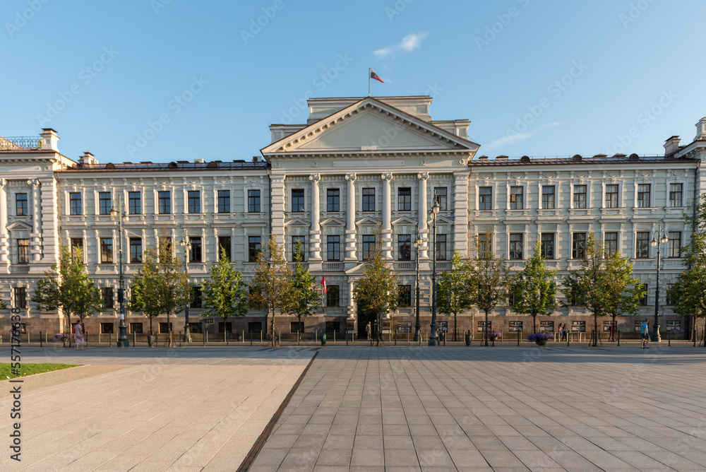 KGB Museum in Vilnius, Lithuania - obrazy, fototapety, plakaty 