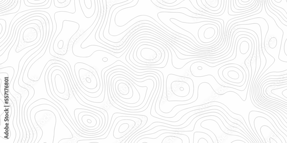 Topographic map. Geographic mountain relief. Abstract lines background. Contour maps. Vector illustration, Topo contour map on white background, Topographic contour lines vector map seamless pattern.