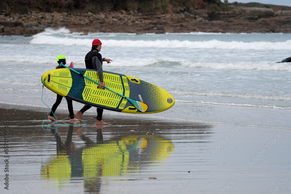 Frescobol SurferDudes – Mini Surf-jouet De Plage Propulsé Par Les Vagues – Sans Piles – Pour Enfants (V2)