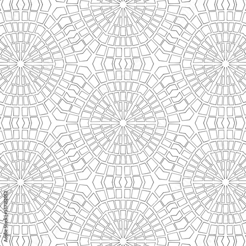 Circular vector Mandala pattern for tattoo, decoration premium product poster or painting. Decorative ornament in ethnic oriental style. Outline doodle hand draw illustration.