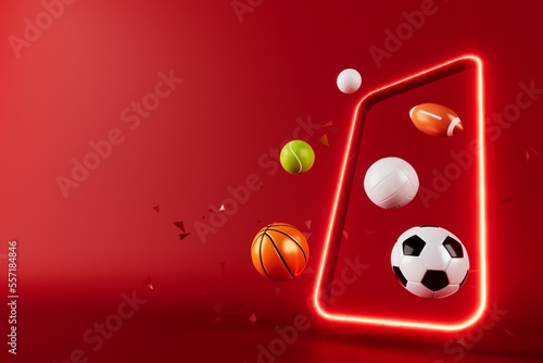 3d football object design. realistic rendering. abstract futuristic background. 3d illustration. motion geometry concept. sport competition graphic. tournament game bet content. soccer ball element.