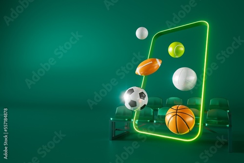 3d football object design. realistic rendering. abstract futuristic background. 3d illustration. motion geometry concept. sport competition graphic. tournament game bet content. soccer ball element.