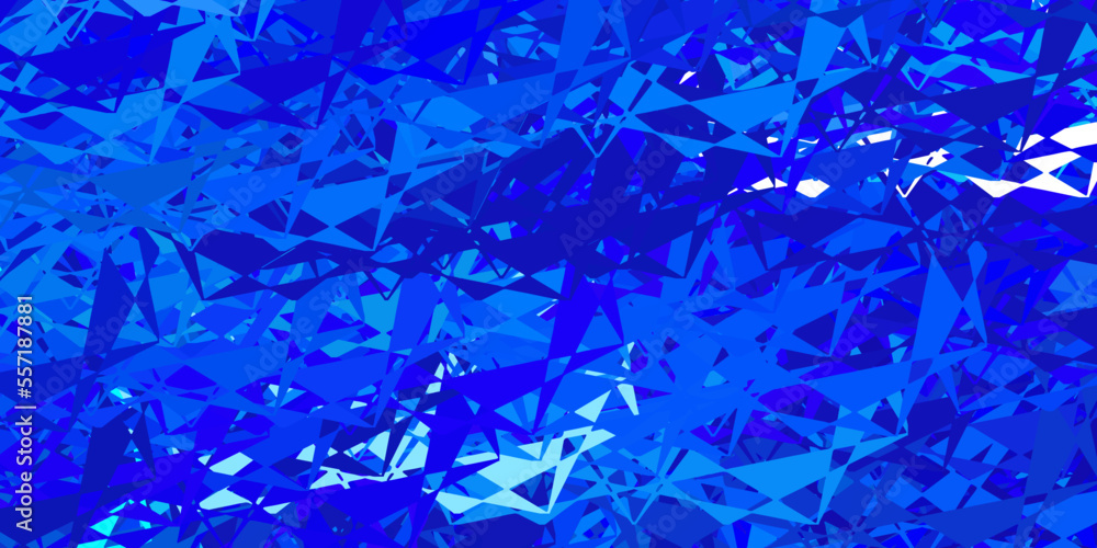 Light blue, green vector background with polygonal forms. Light blue, green vector background with polygonal forms.