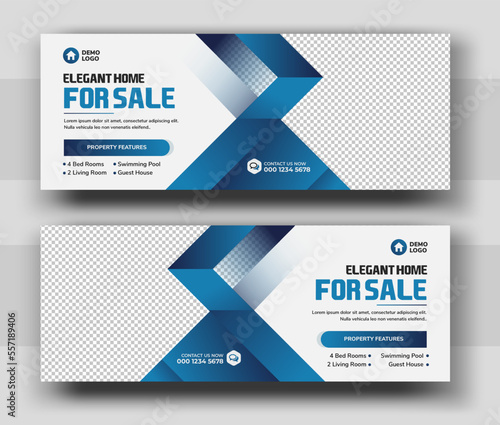 modern home sale facebook cover banner template,Real estate Facebook timeline cover banner,real estate company and web ads