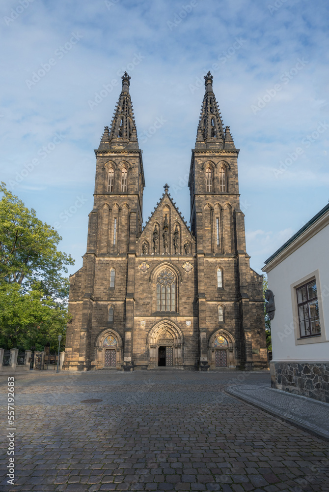 Basilica of St. Peter and St. Paul at Vysehrad - Prague, Czech Republic