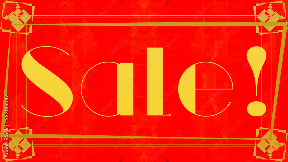 Abstract golden texture sale sign background image. Abstract golden texture sale sign background image.