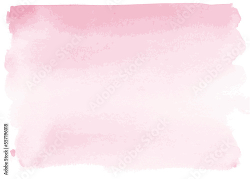 Abstract pink watercolor background magenta shades aquarelle illustration. Soft pastel pink watercolor background painted on white paper texture Watercolor canvas for creative grunge design