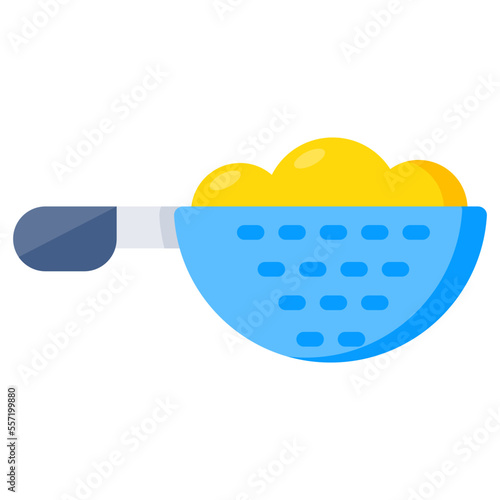 Modern design icon of strainer