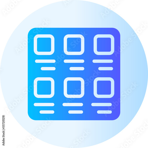 storyboard gradient icon