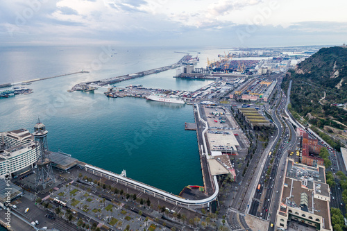 Photography View Point Of Barcelona in Spain