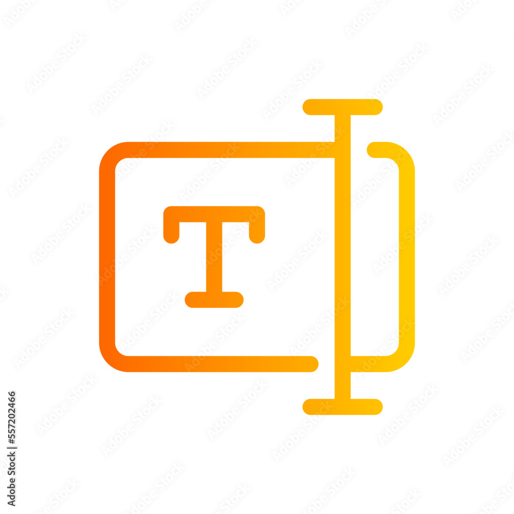 typing gradient icon typing gradient icon