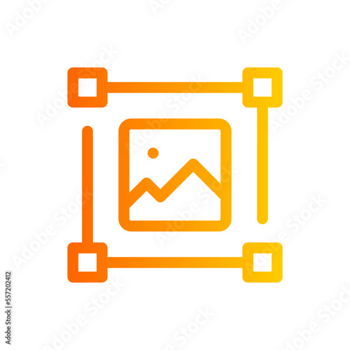 picture gradient icon