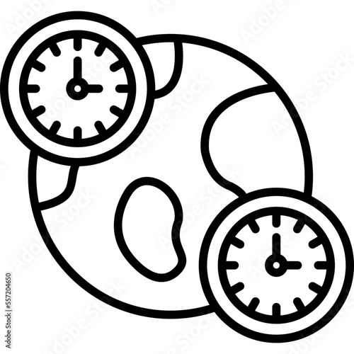 Jet Lag Icon