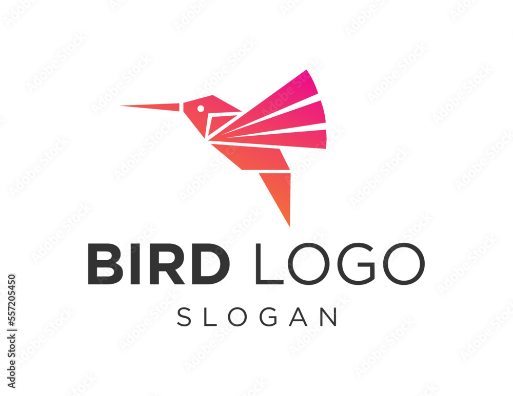 Logo design about Bird on a white background. created using the CorelDraw application. Logo design about Bird on a white background. created using the CorelDraw application.