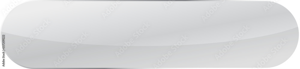 Gray Plastic Button with a glossy Gray Plastic Button with a glossy