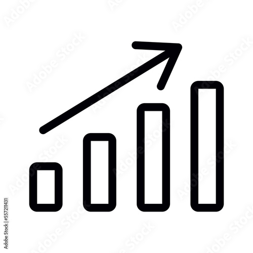 Bar Chart line icon