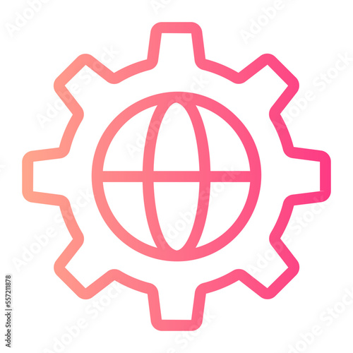 settings gradient icon