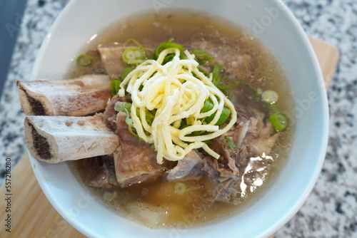 Korean Galbi-tang(Giant beef rib soup)